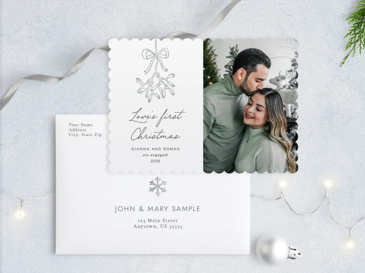 Front with Envelope Design