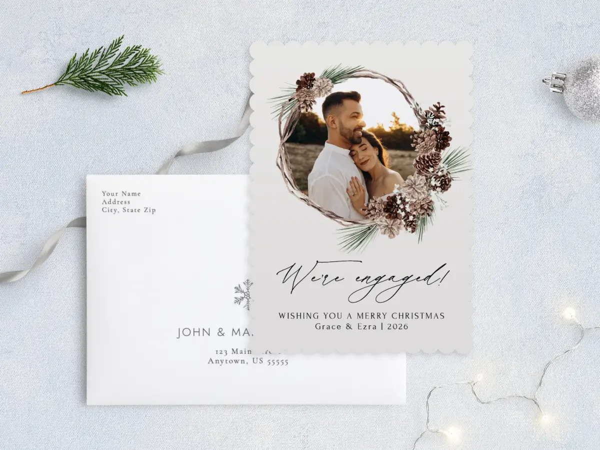Front with Envelope Design