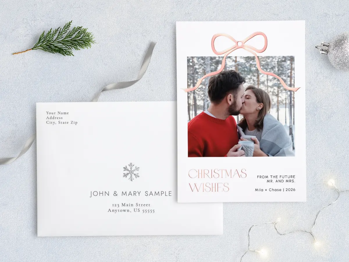 Front with Envelope Design