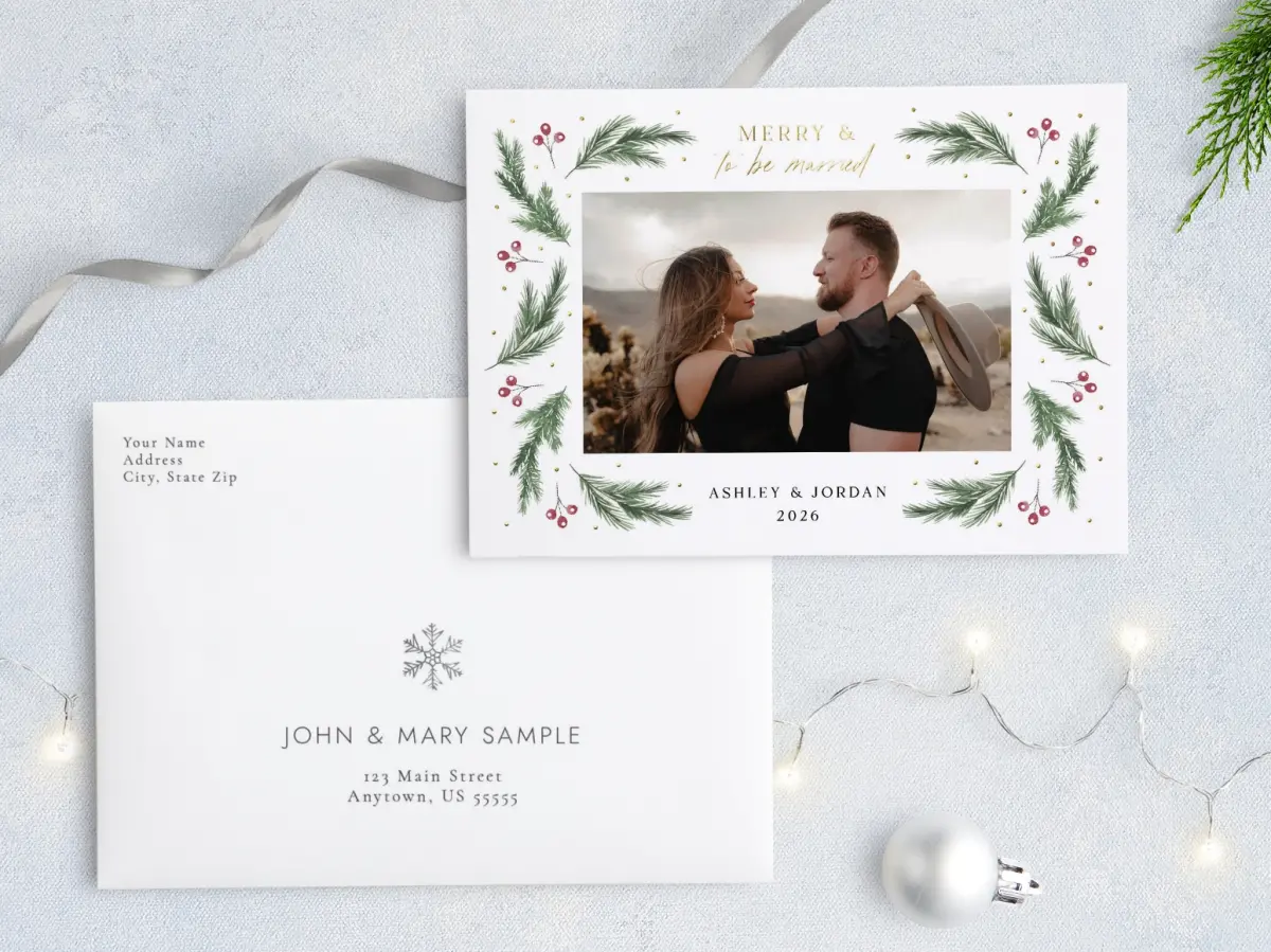 Front with Envelope Design