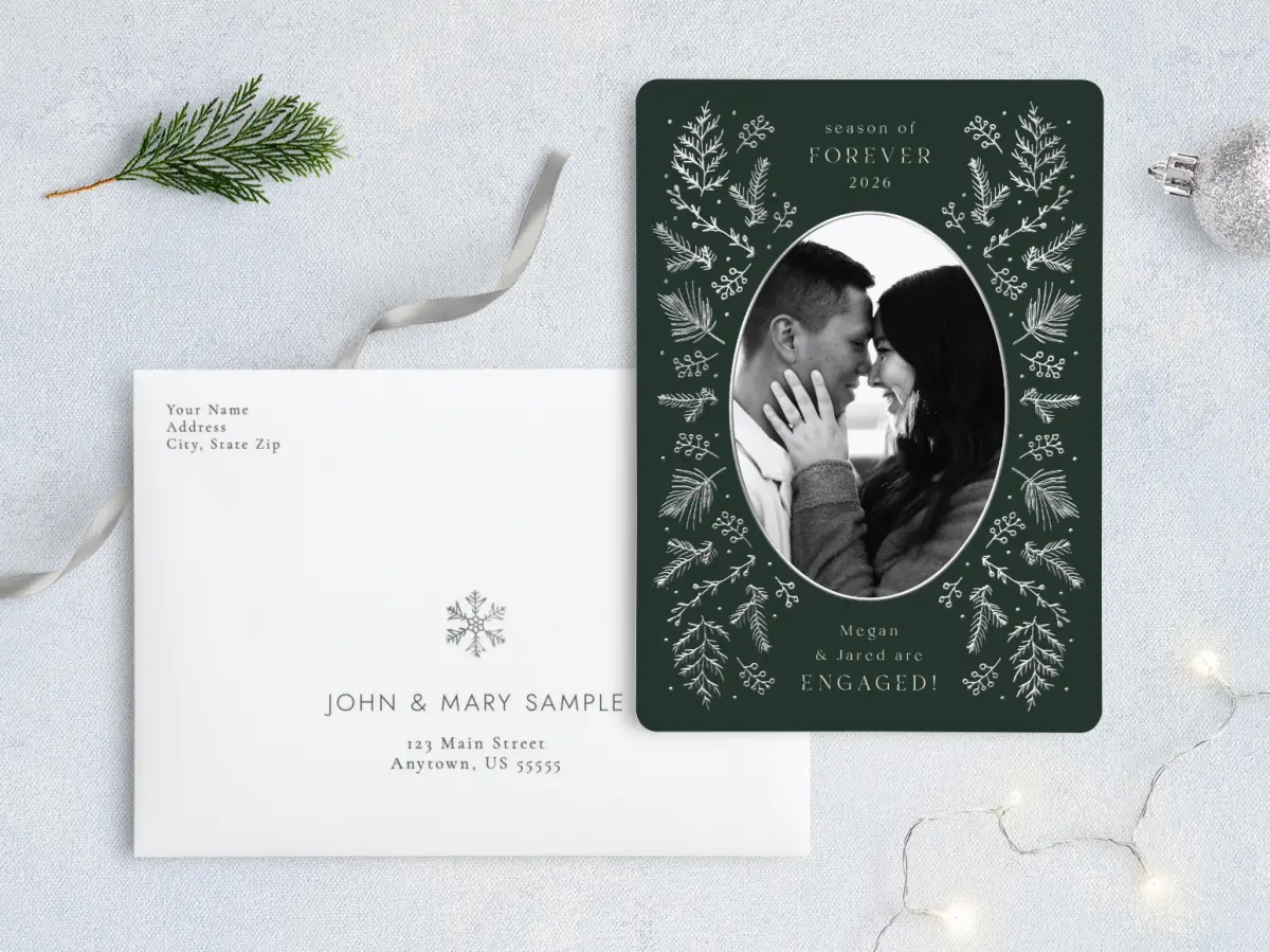 Front with Envelope Design