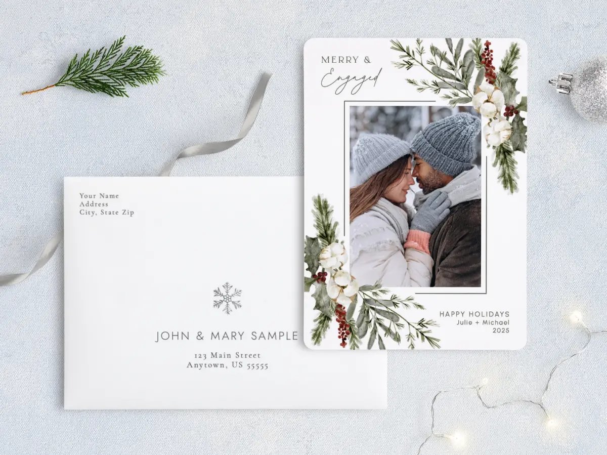 Front with Envelope Design