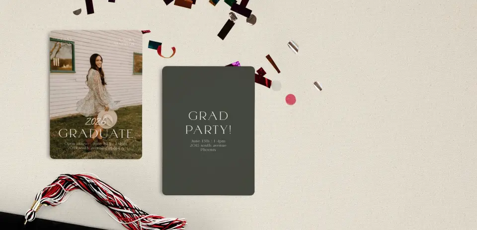 Grad Card Back