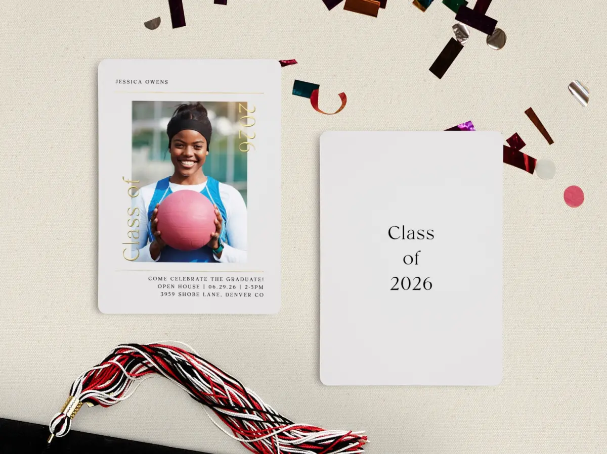 Grad Card Back