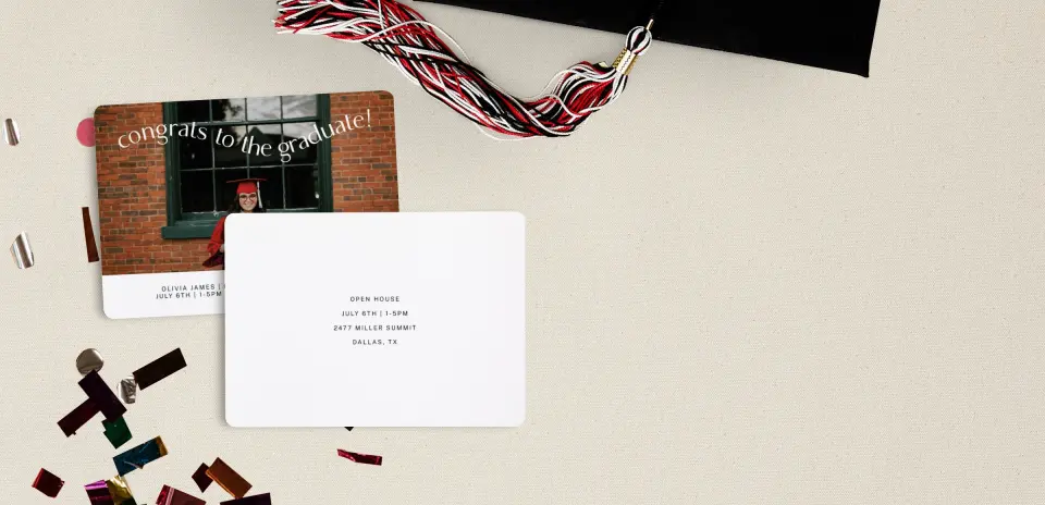 Grad Card Back