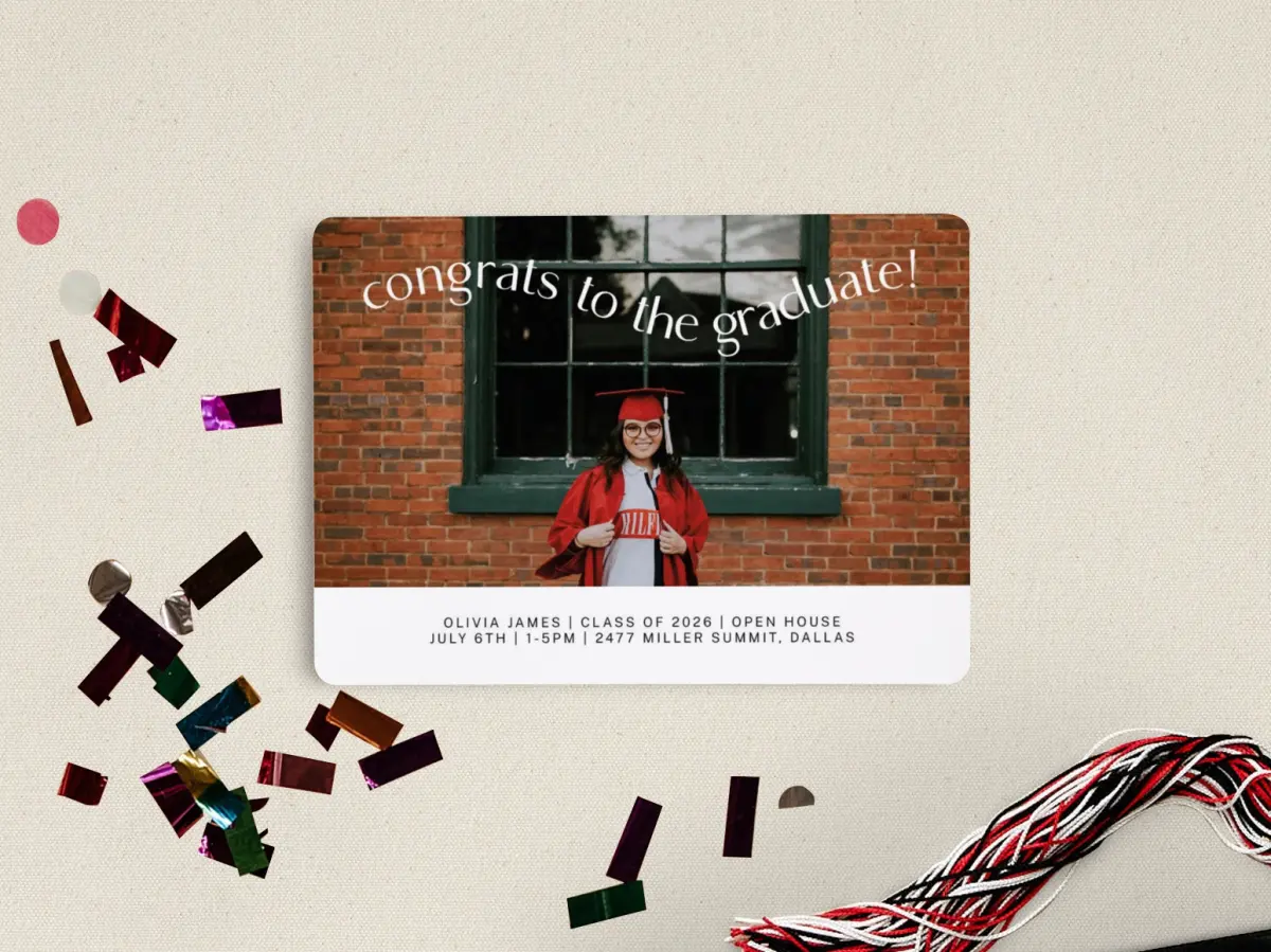 Grad Card Front