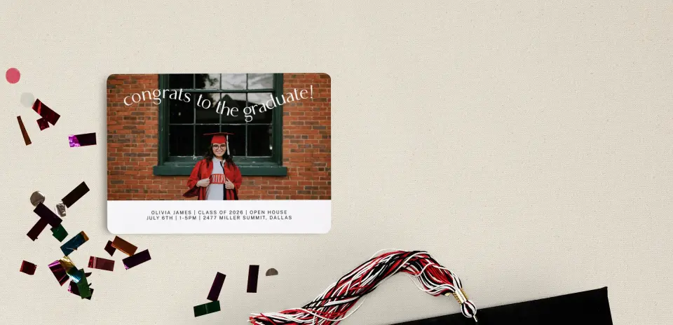 Grad Card Front