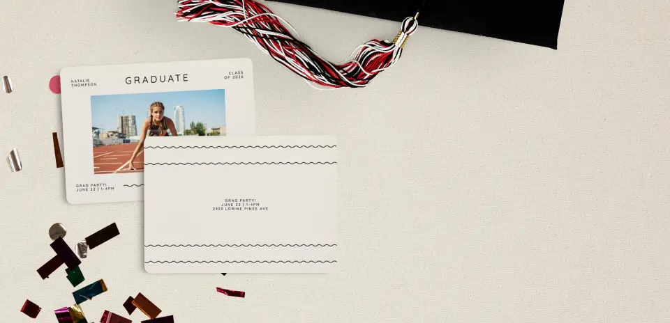 Grad Card Back
