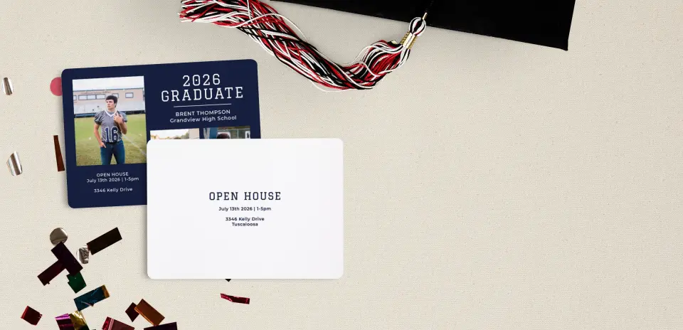 Grad Card Back