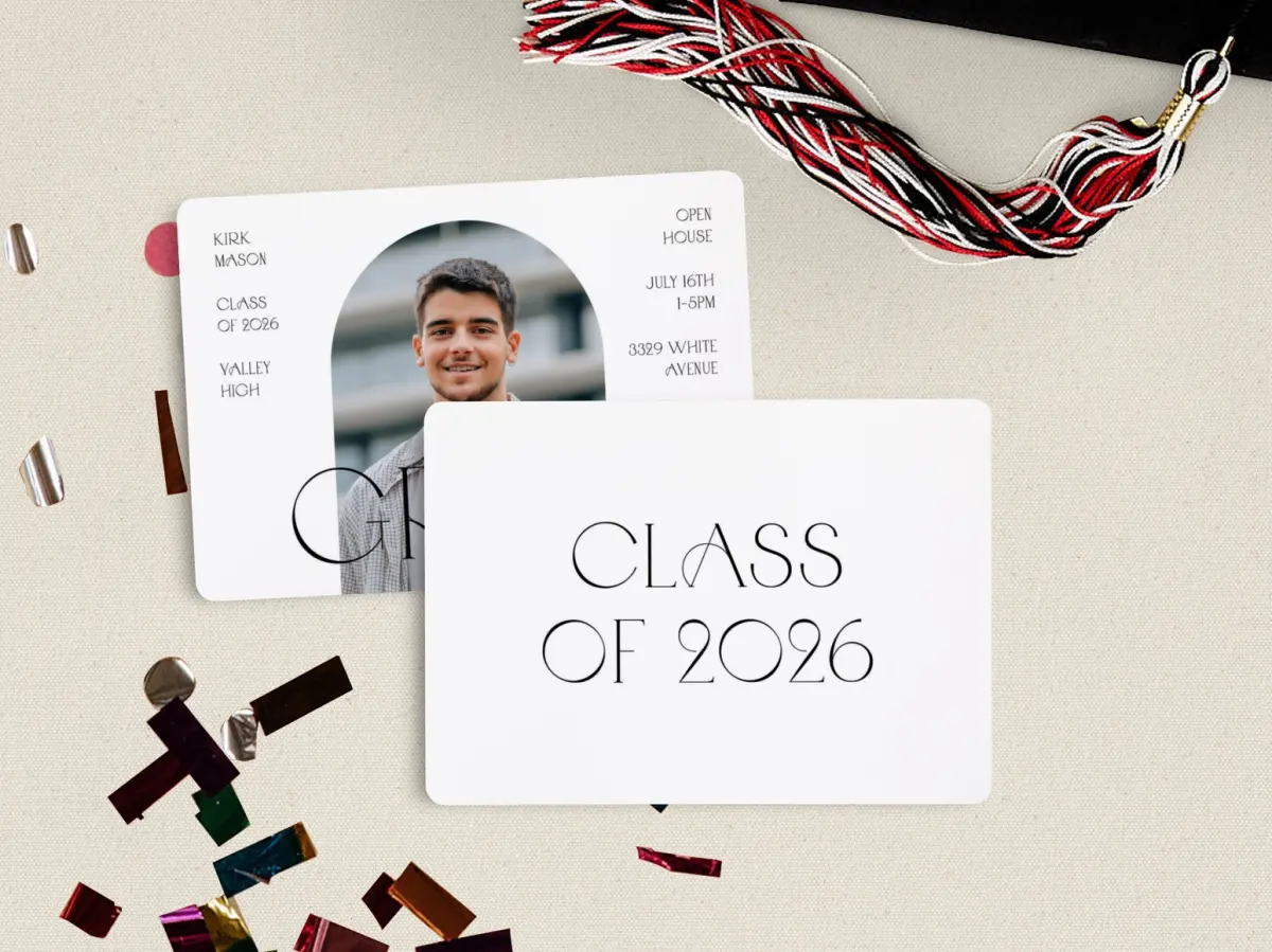 Grad Card Back