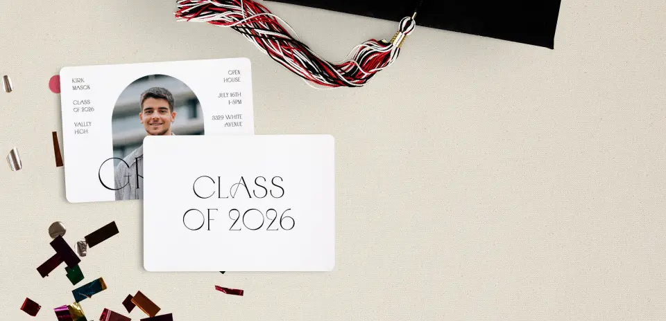 Grad Card Back