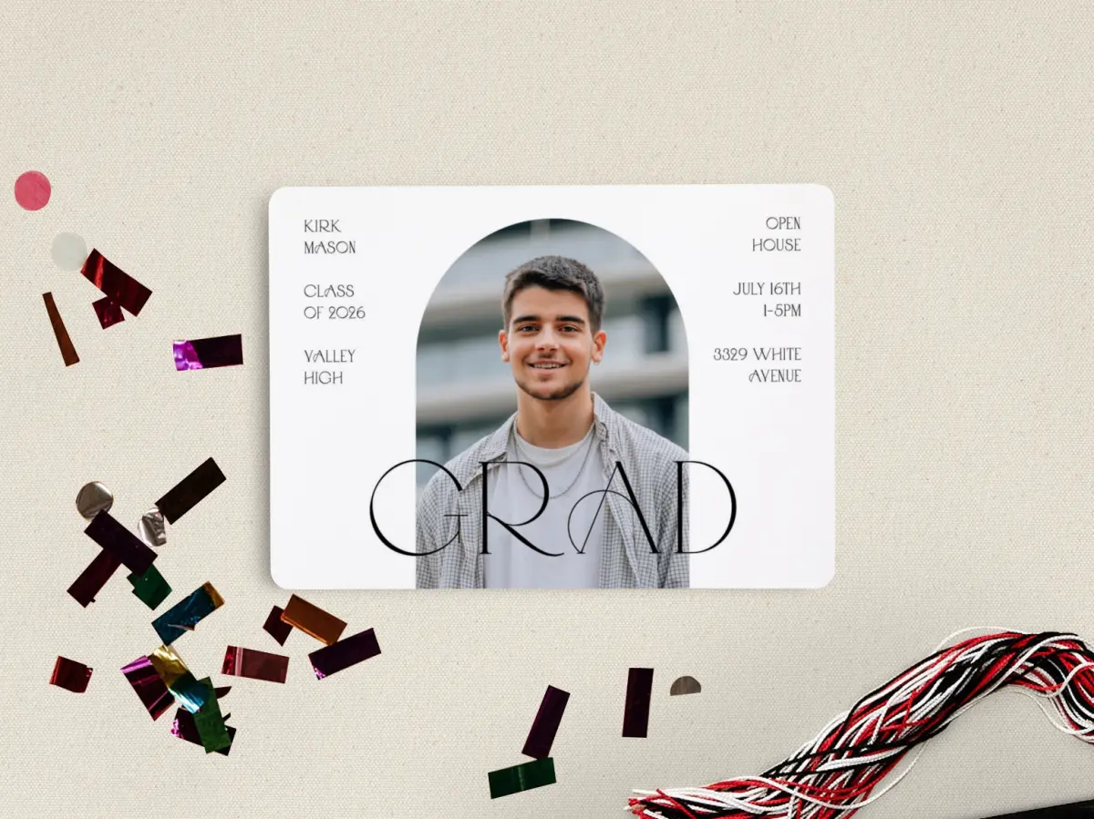 Grad Card Front