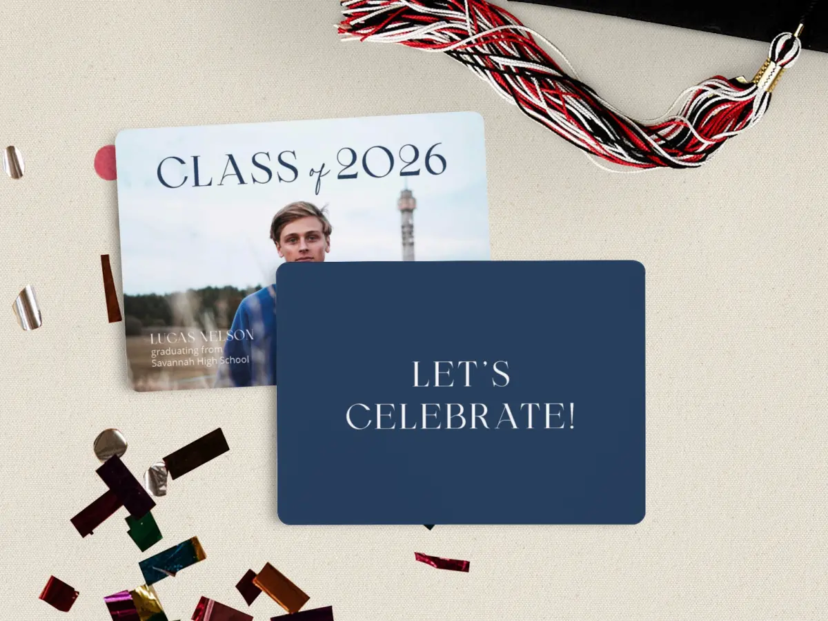 Grad Card Back