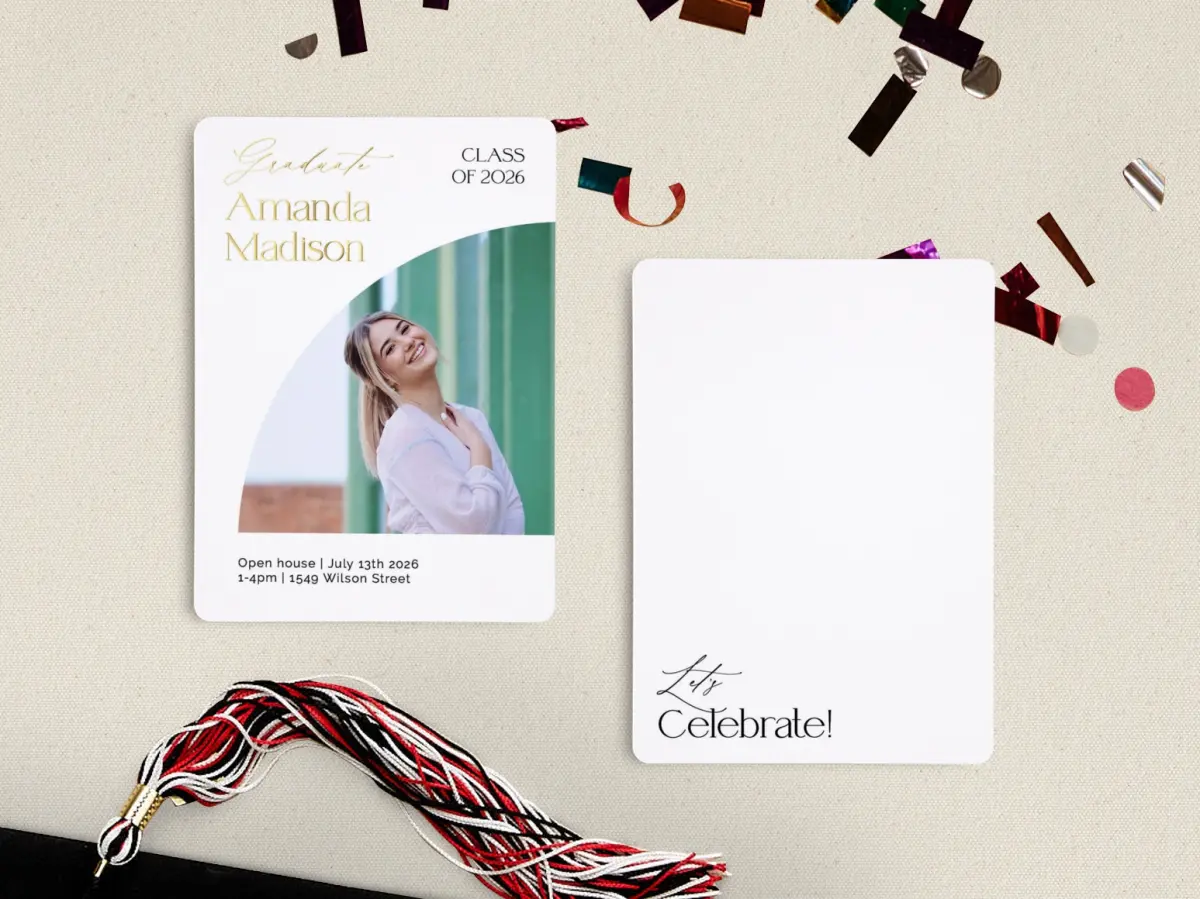 Grad Card Back