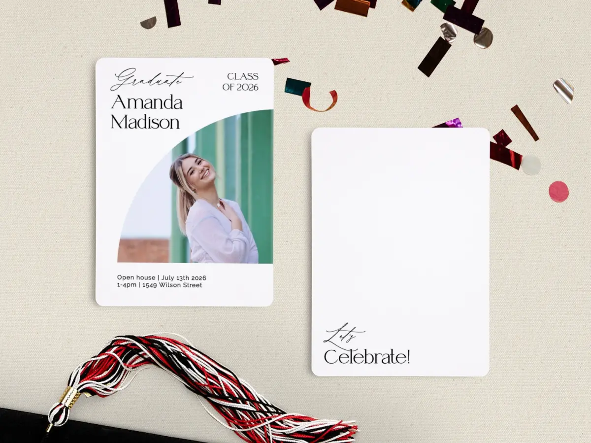 Grad Card Back
