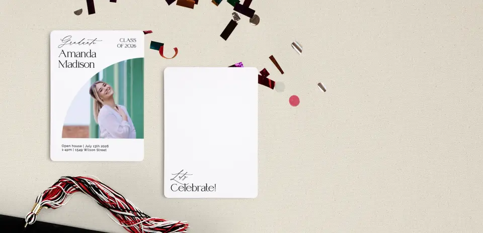 Grad Card Back