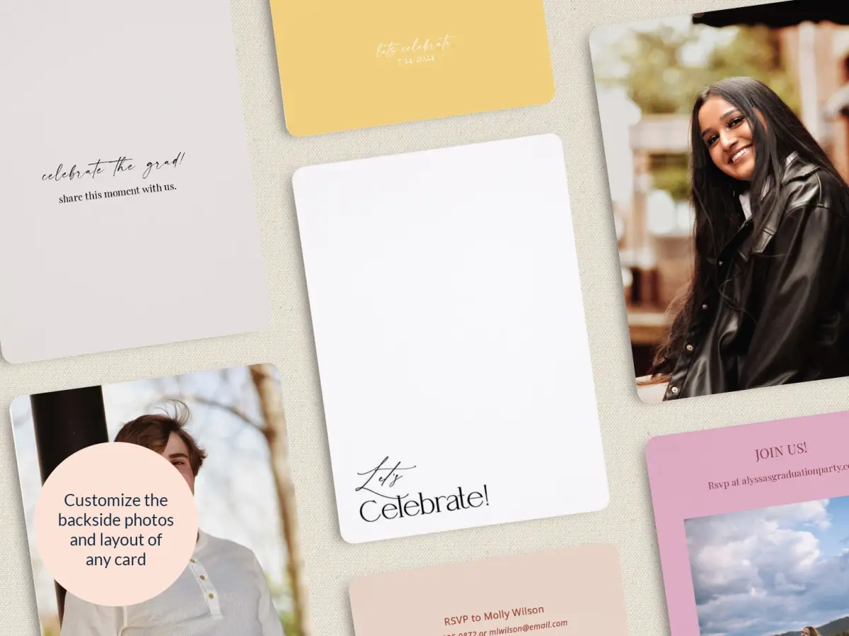 Grad Card Back