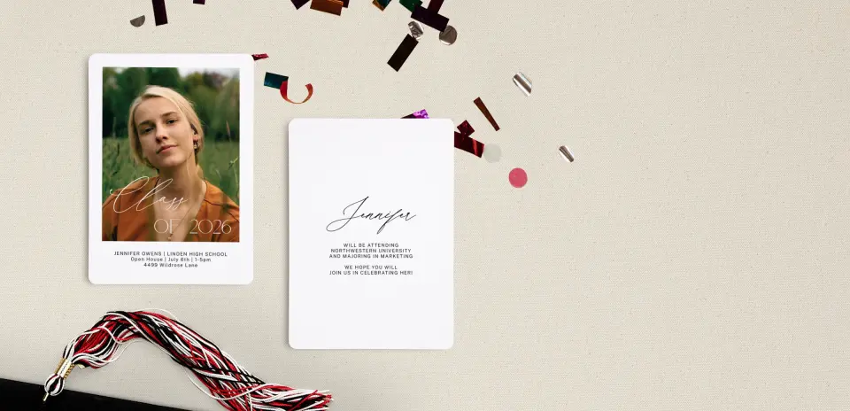 Grad Card Back