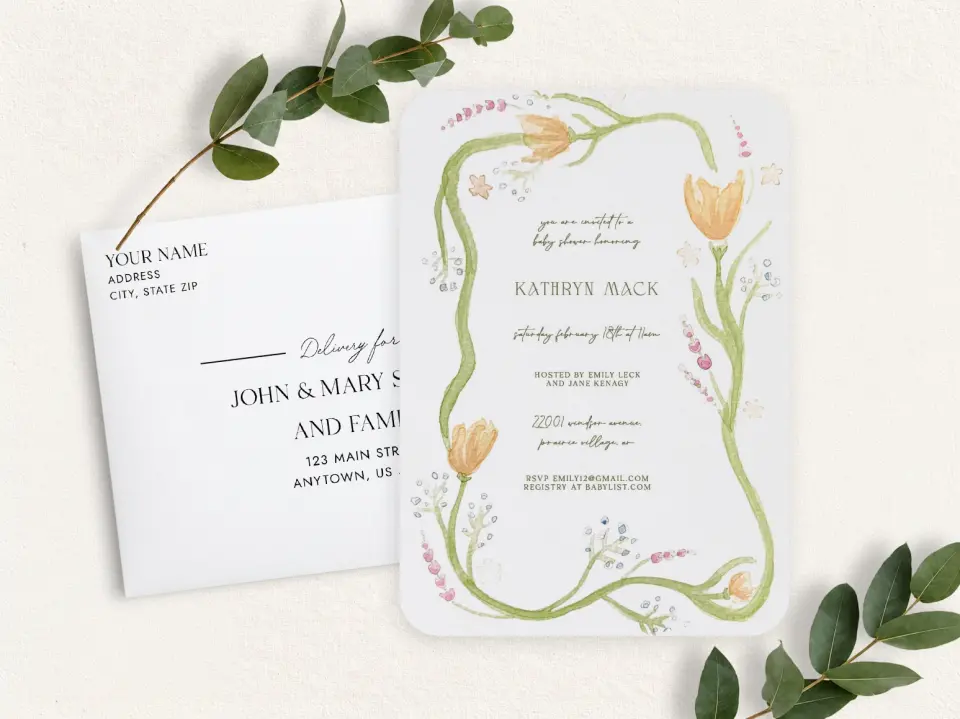 Front & Envelope