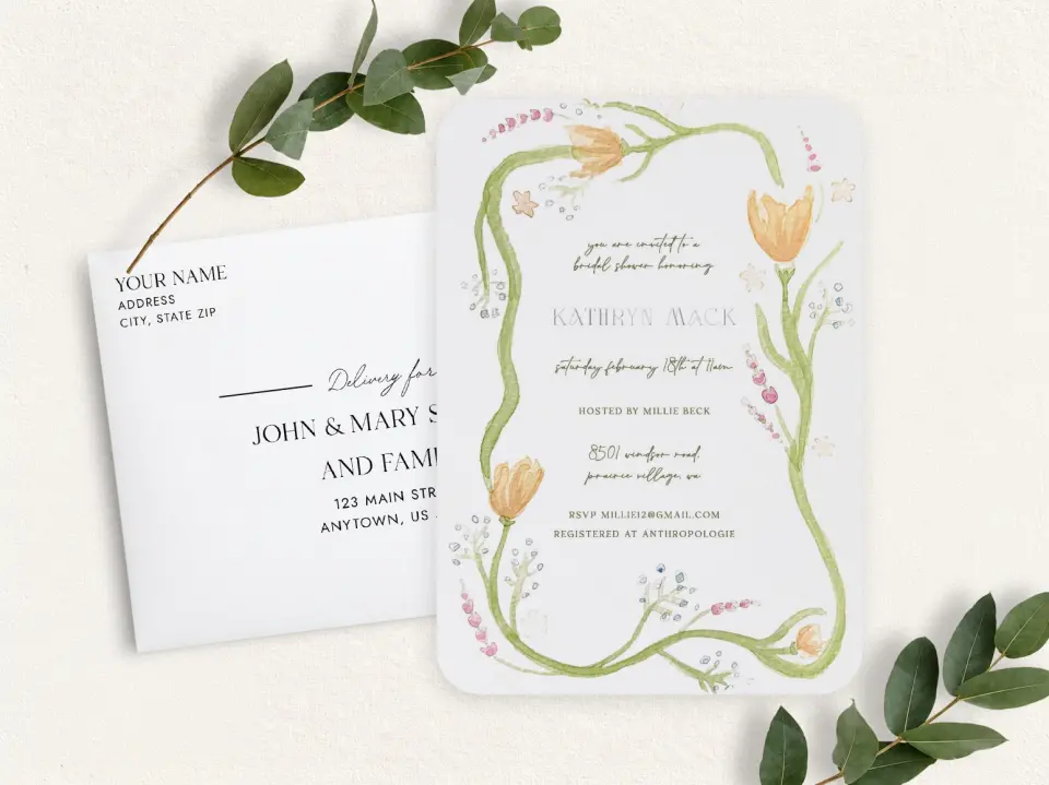 Front & Envelope
