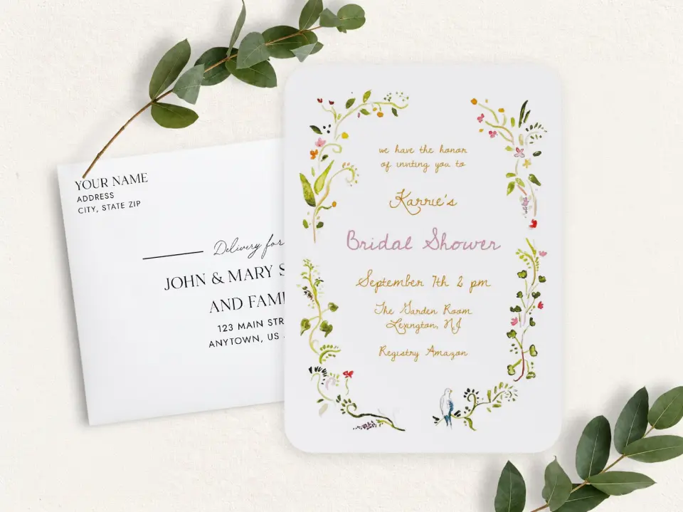 Front & Envelope