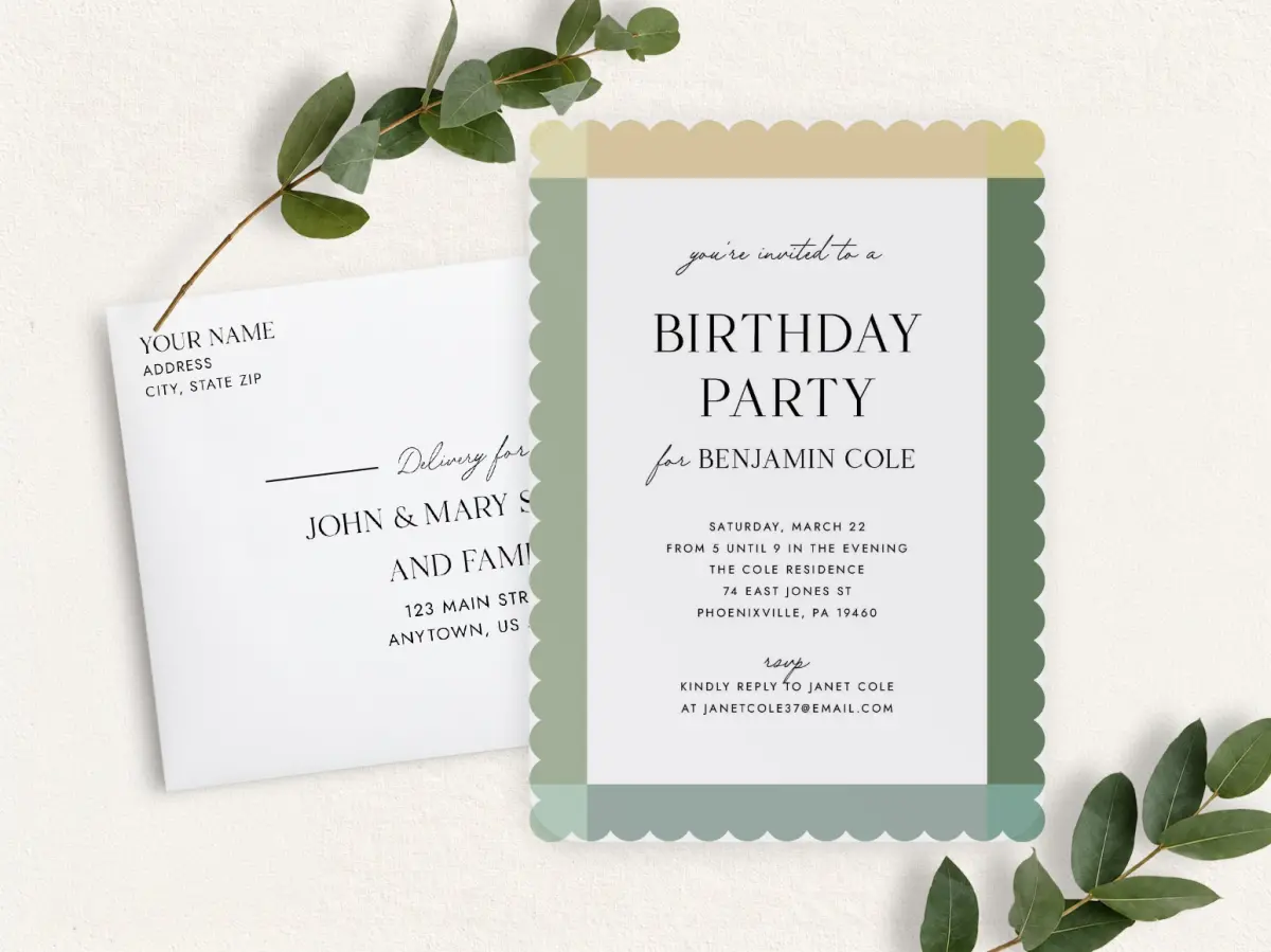 Front & Envelope