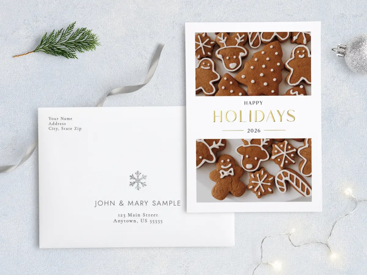 Front with Envelope Design