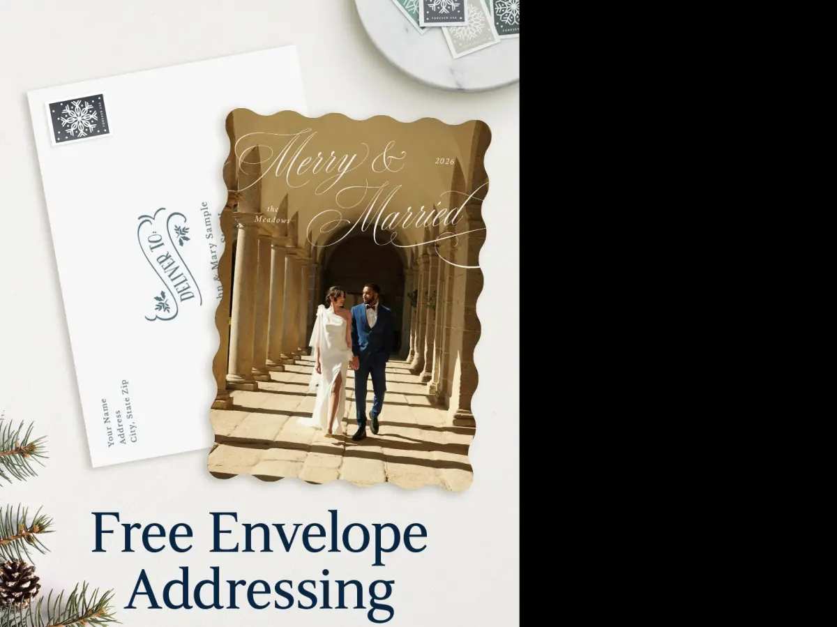 Wavy Christmas Cards