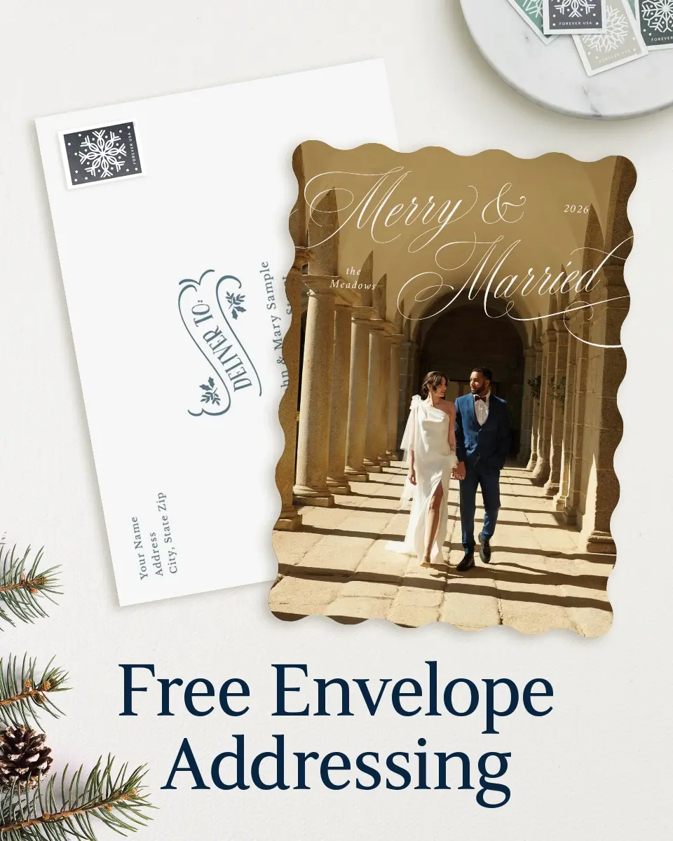 Wavy Christmas Cards