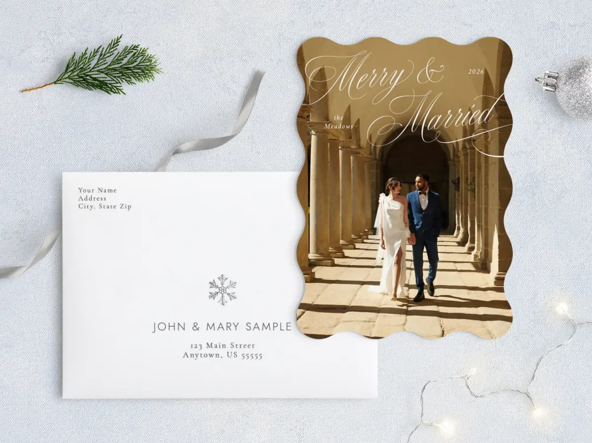 Front with Envelope Design