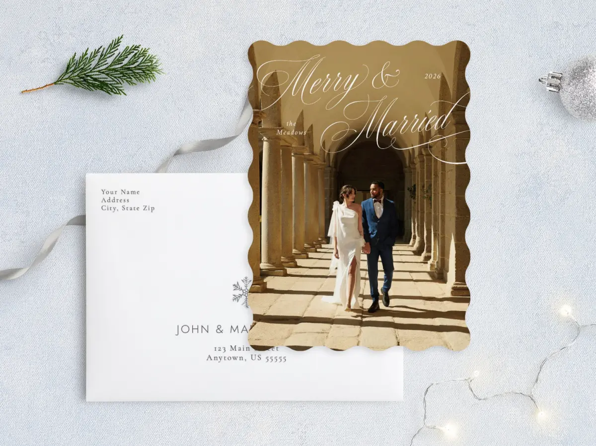 Front with Envelope Design