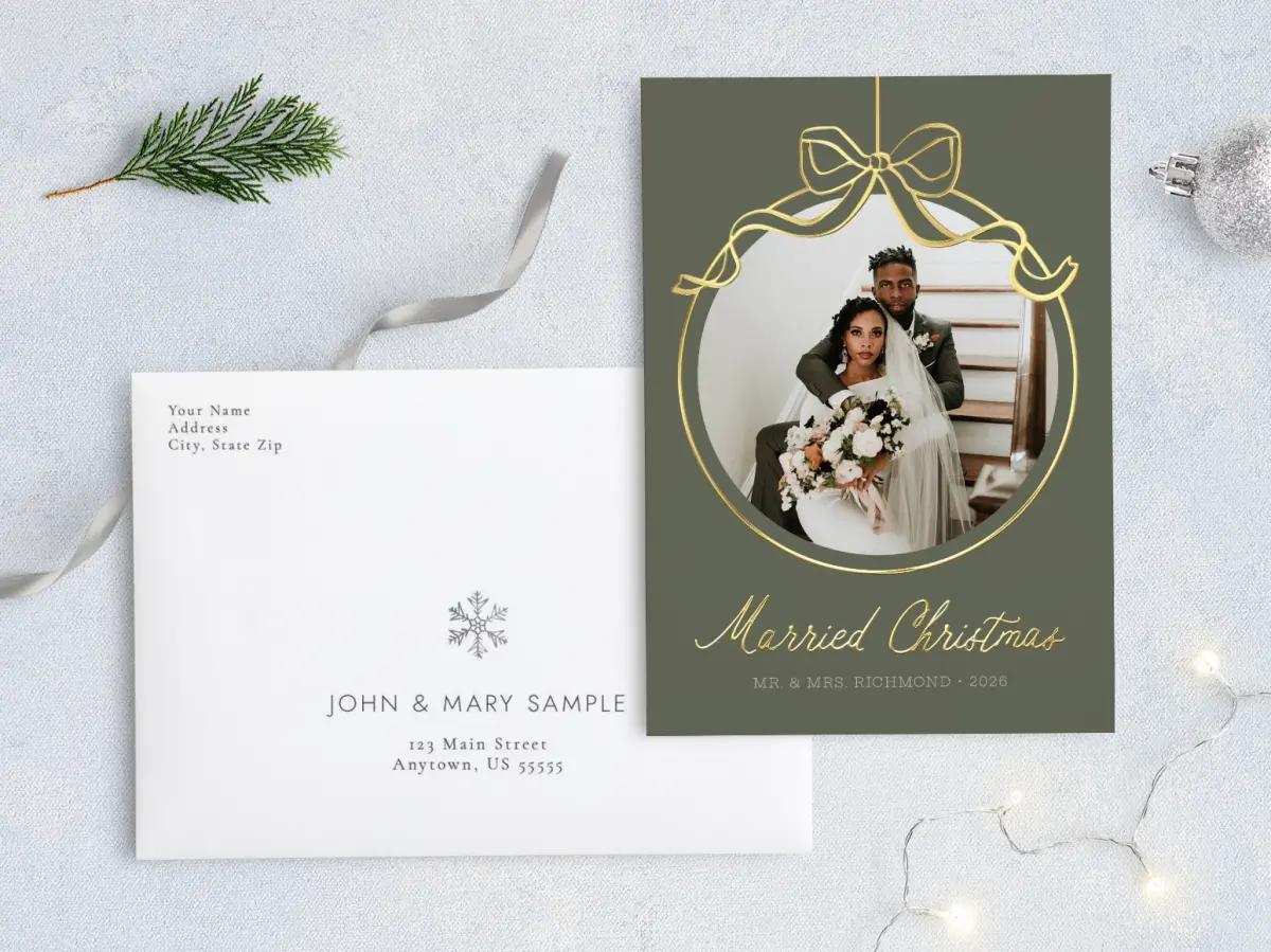 Front with Envelope Design