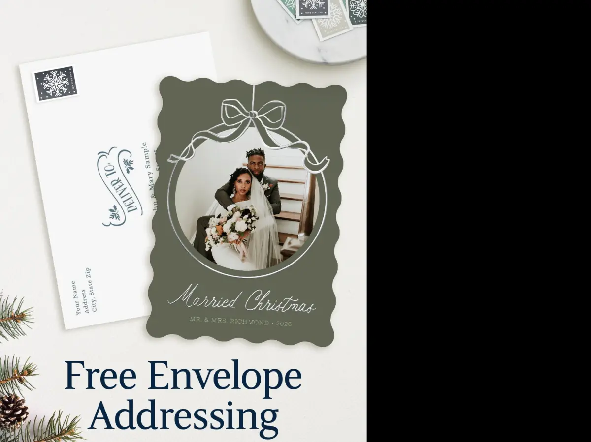 Wavy Christmas Cards