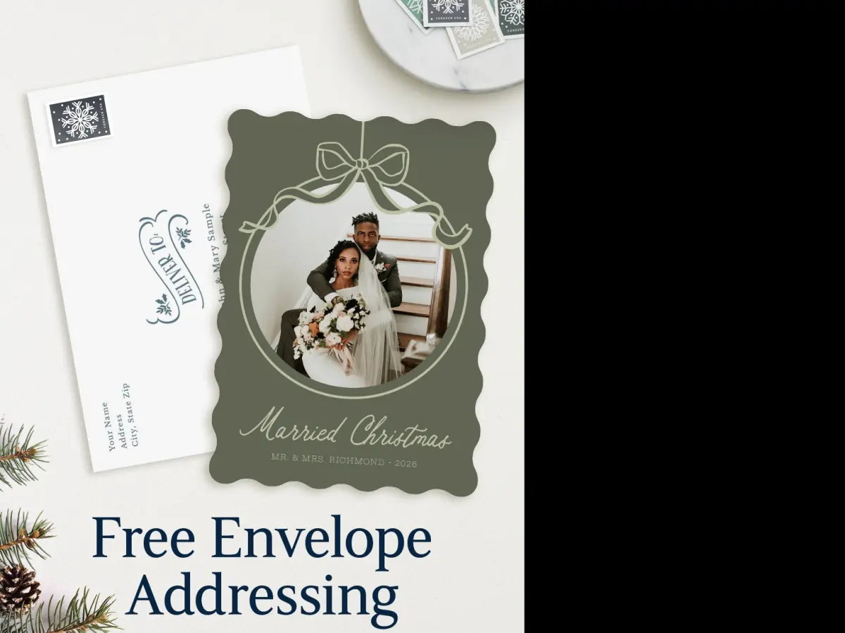 Wavy Christmas Cards