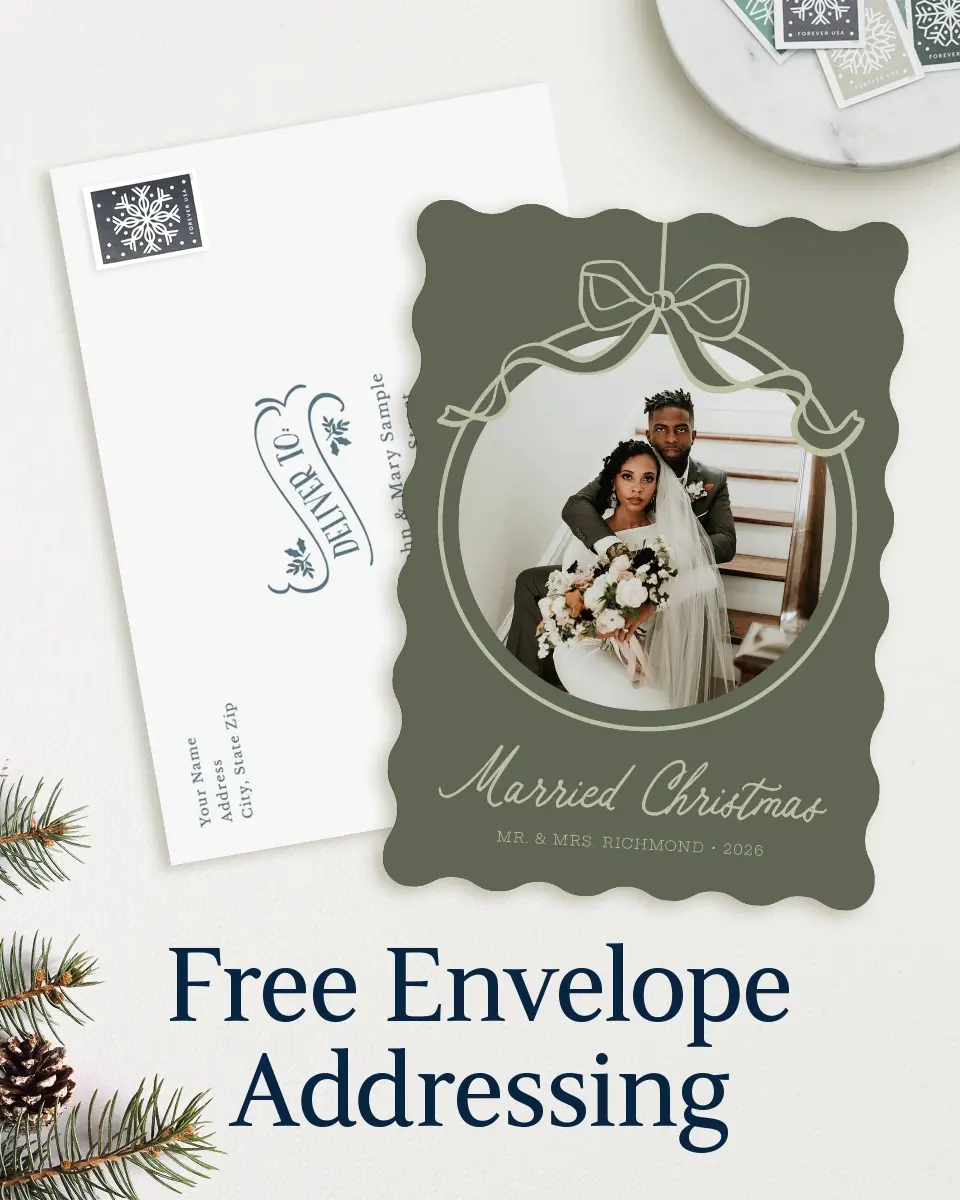 Wavy Christmas Cards