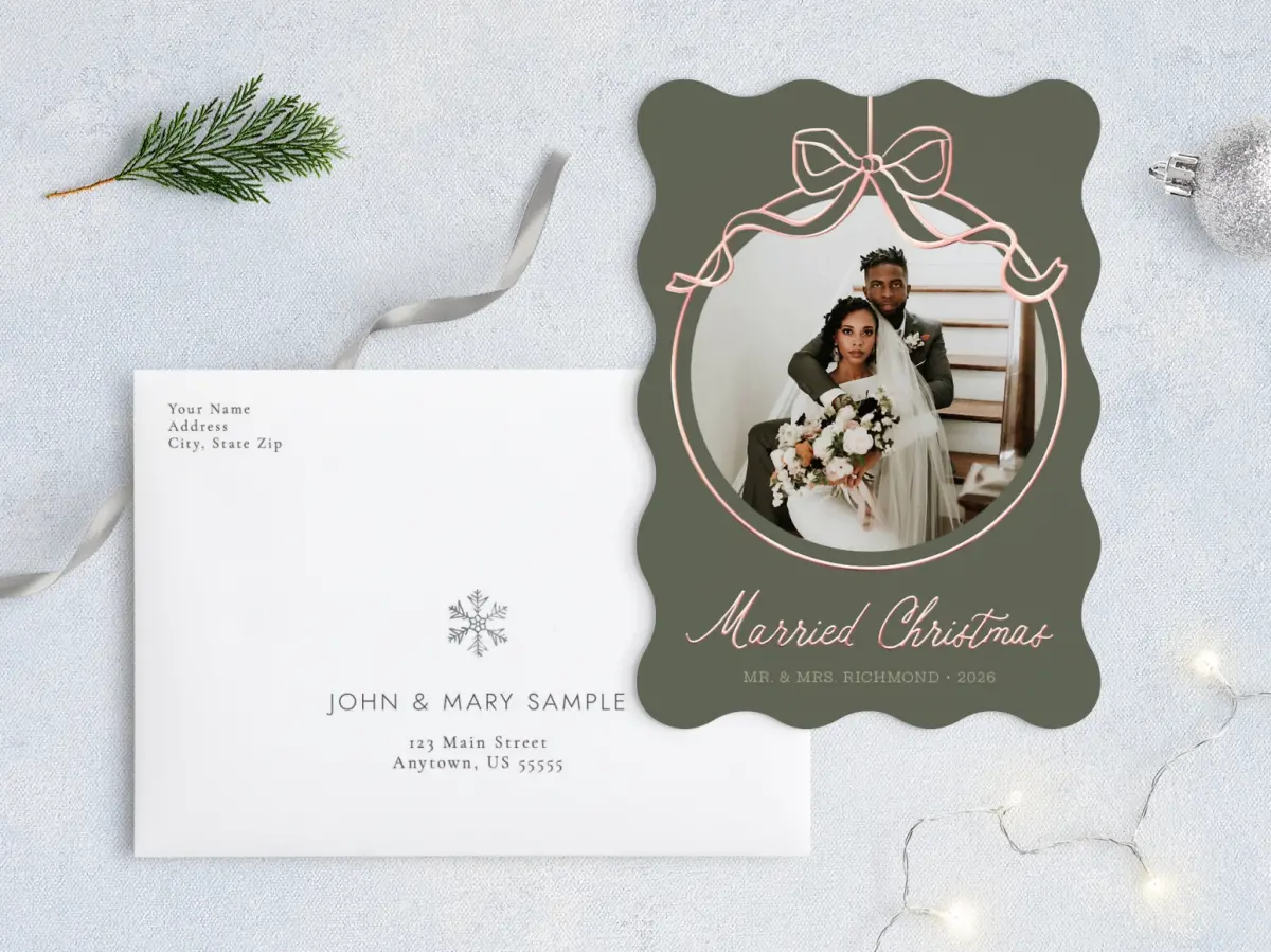 Front with Envelope Design