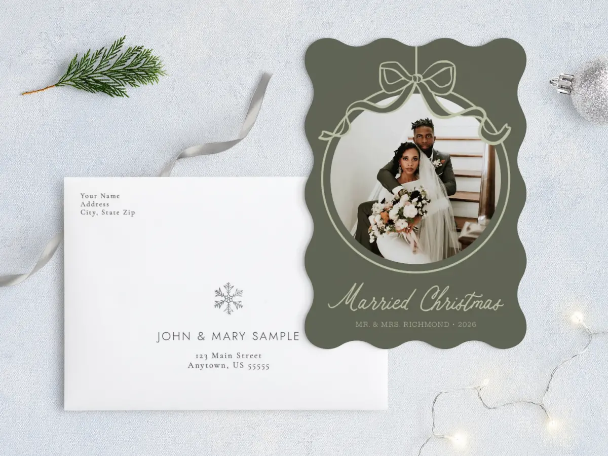 Front with Envelope Design