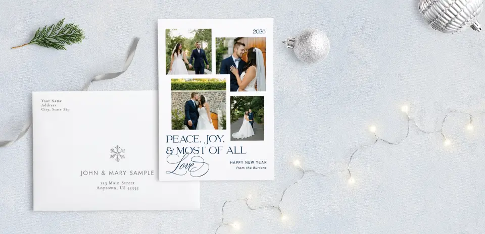 Front with Envelope Design
