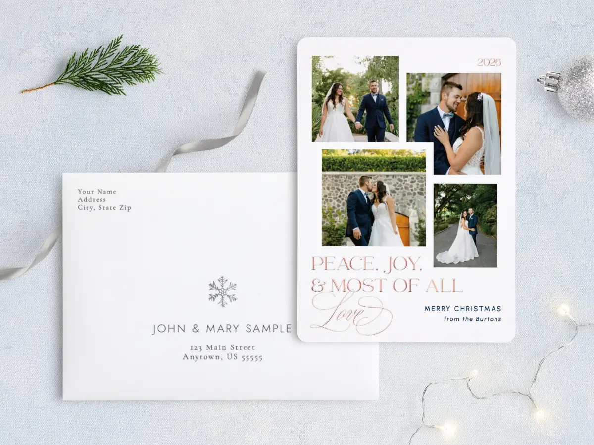 Front with Envelope Design