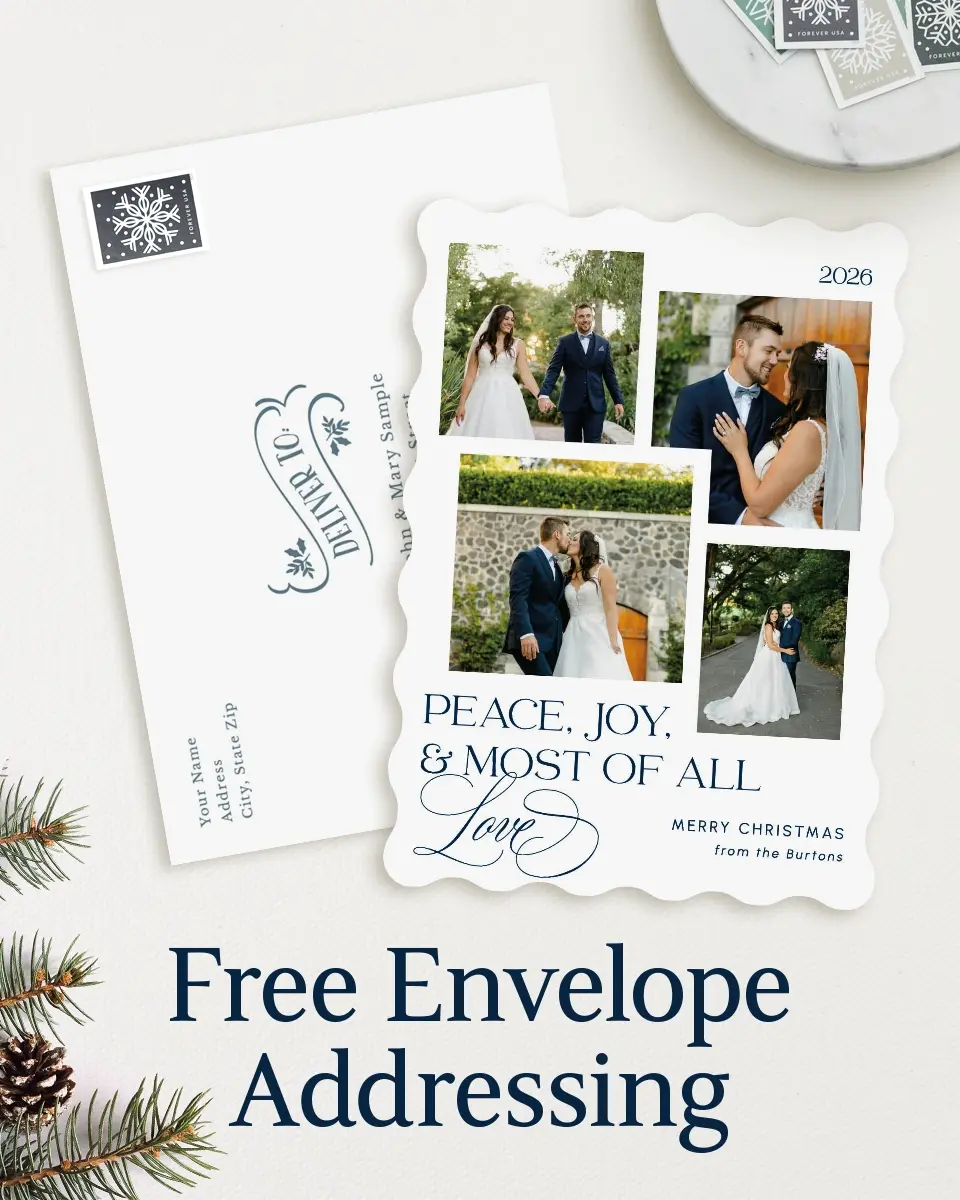 Wavy Christmas Cards
