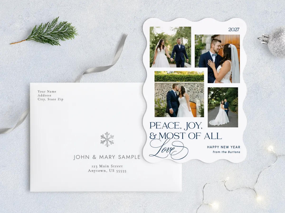 Front with Envelope Design