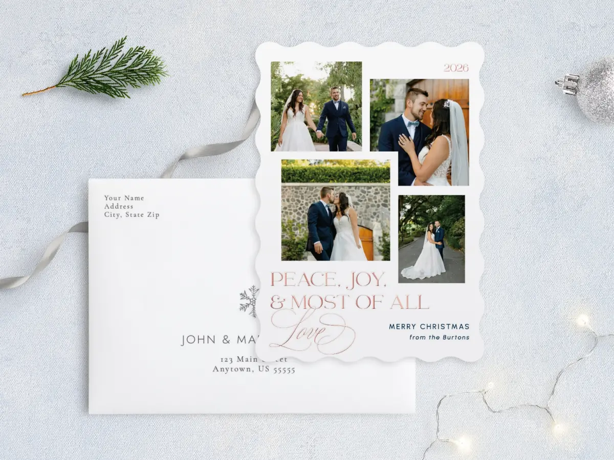 Front with Envelope Design
