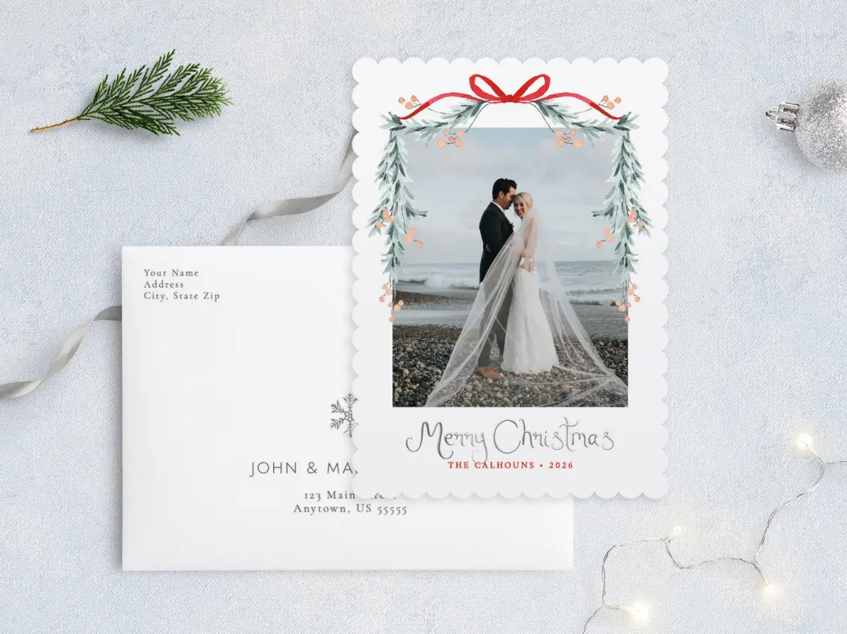 Front with Envelope Design