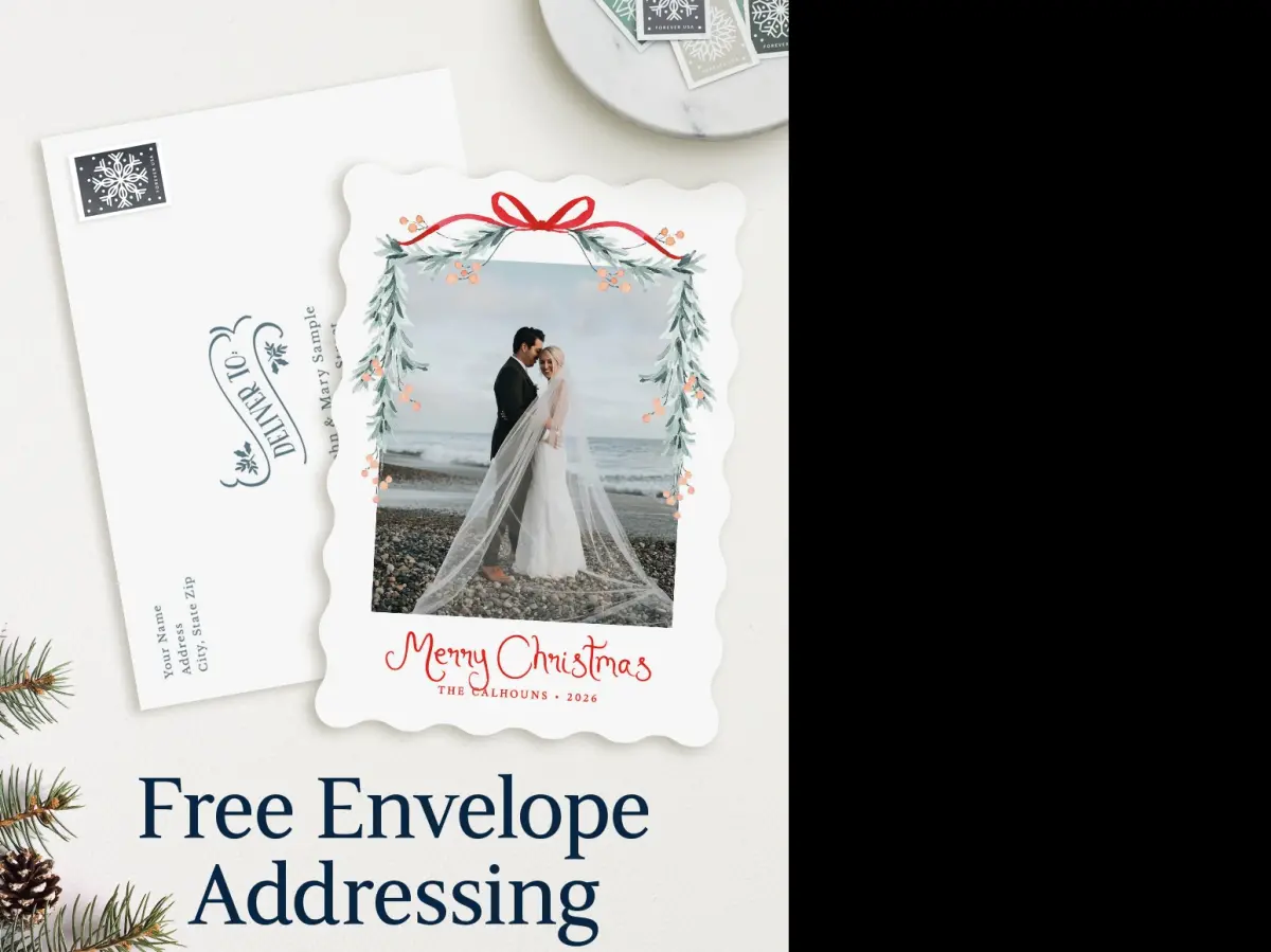 Wavy Christmas Cards