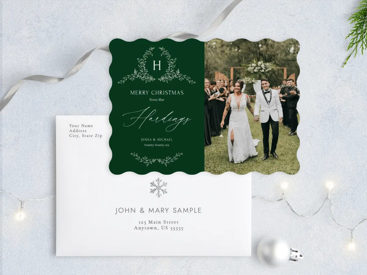 Front with Envelope Design