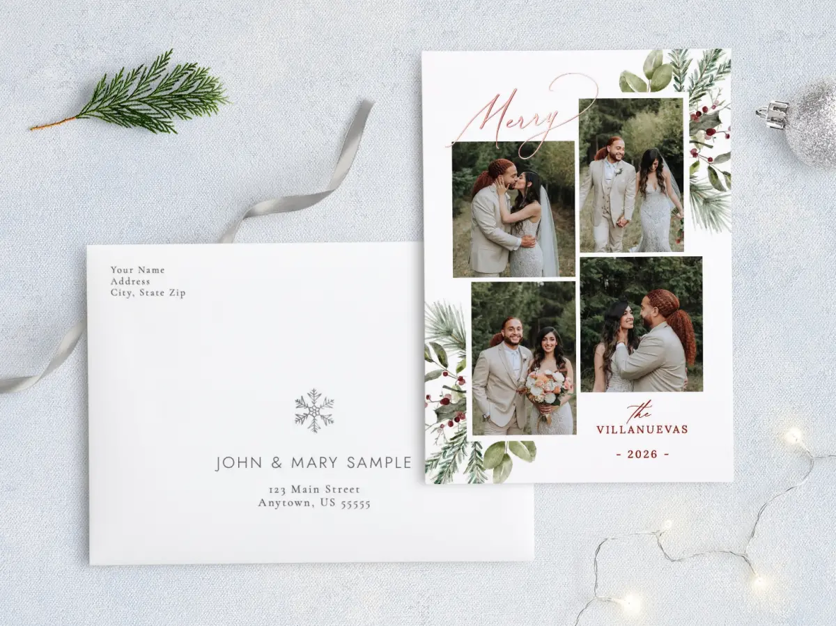 Front with Envelope Design