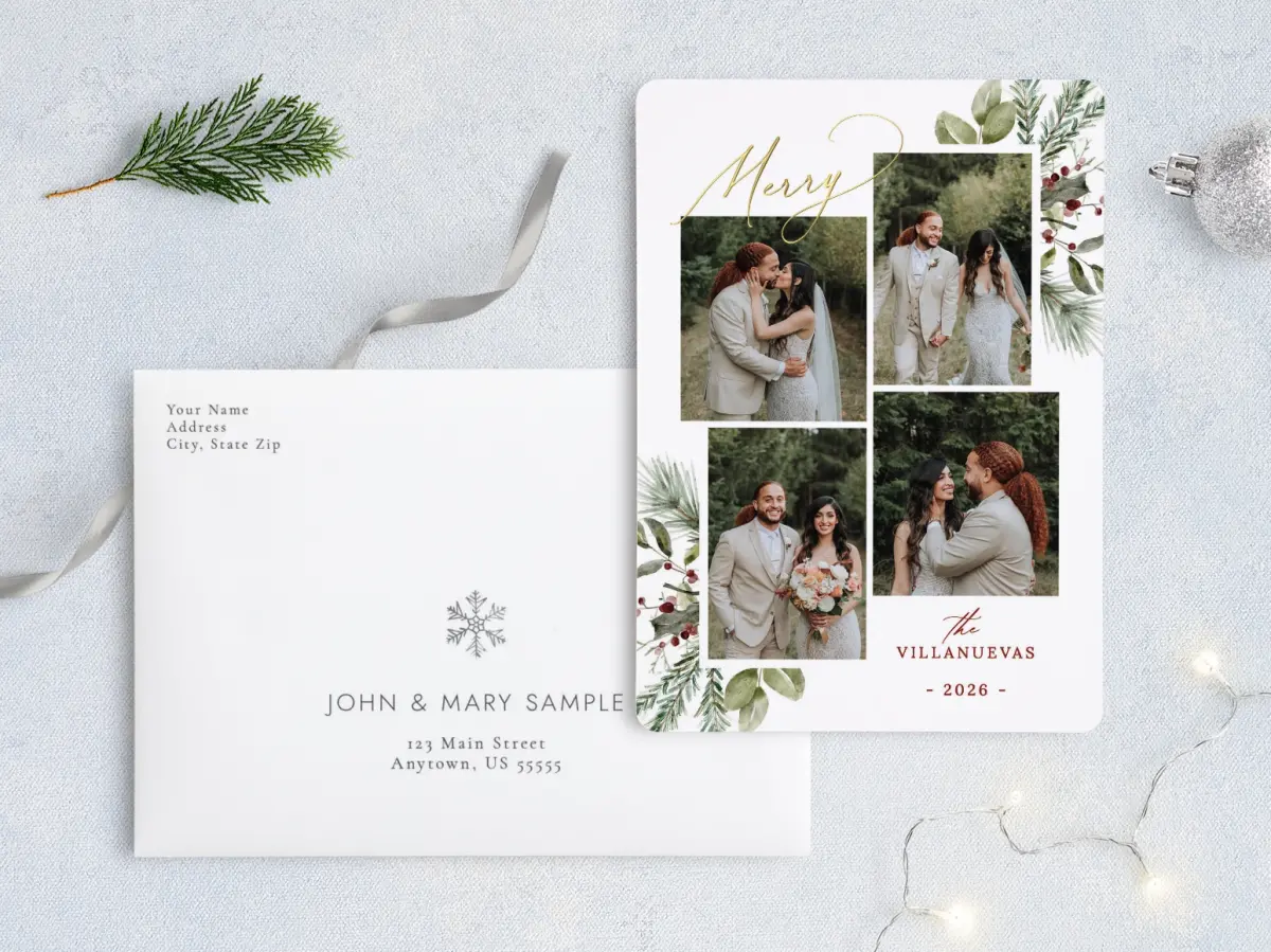 Front with Envelope Design