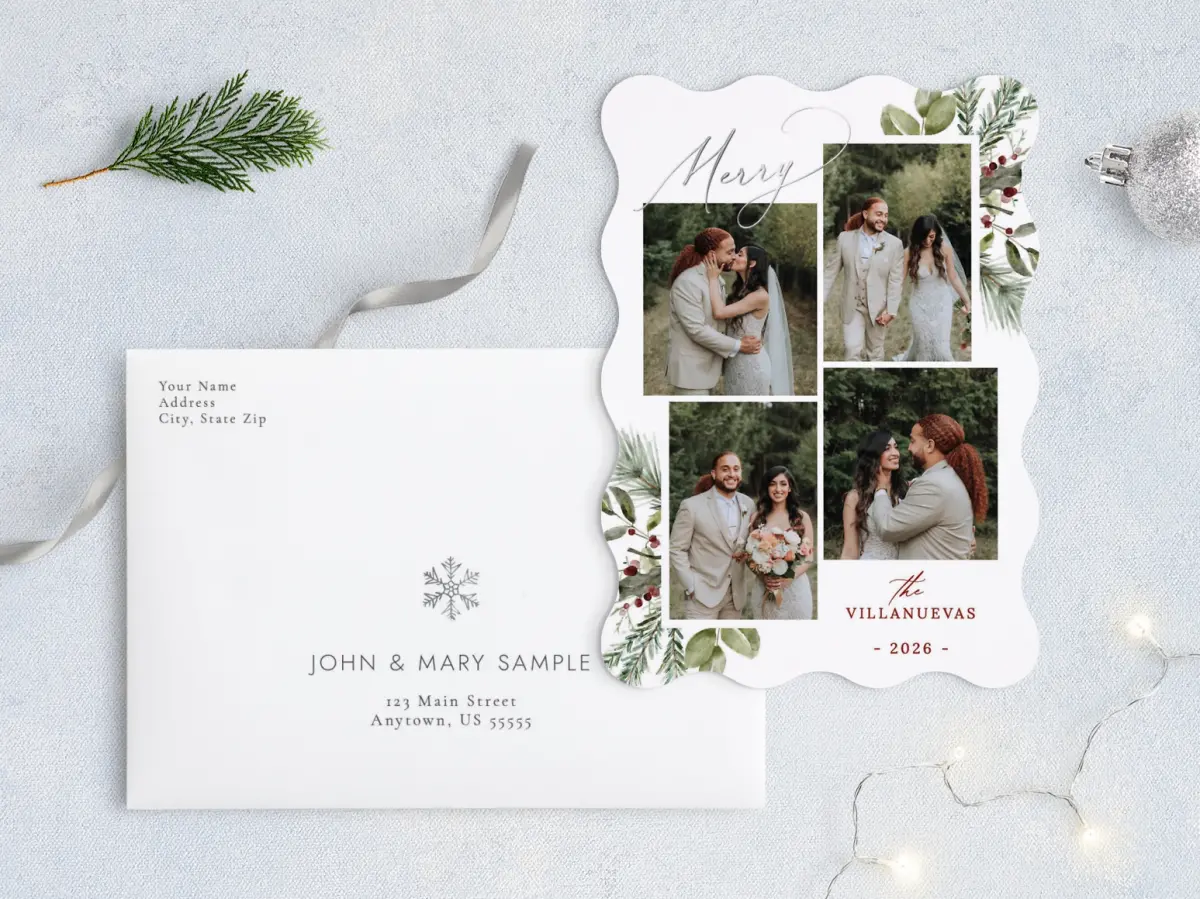 Front with Envelope Design