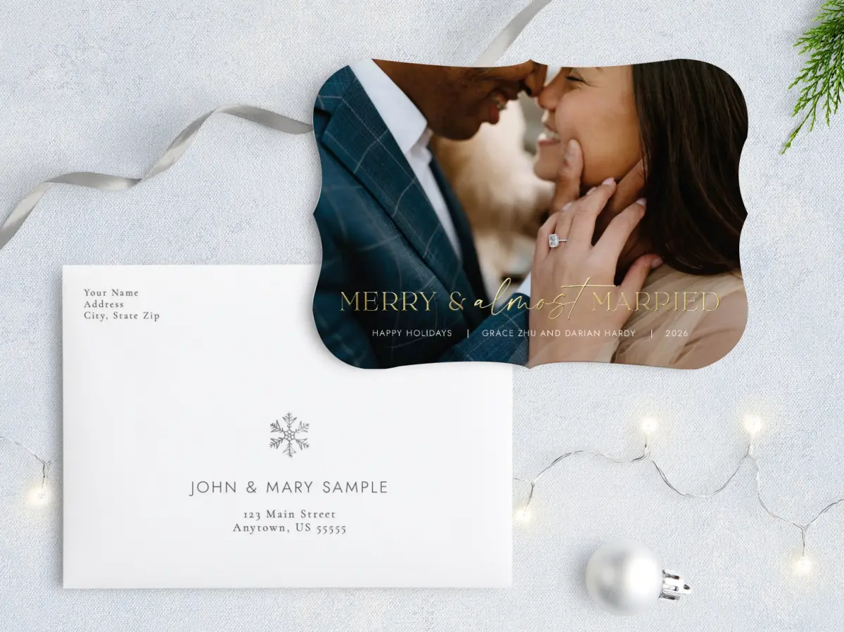 Front with Envelope Design