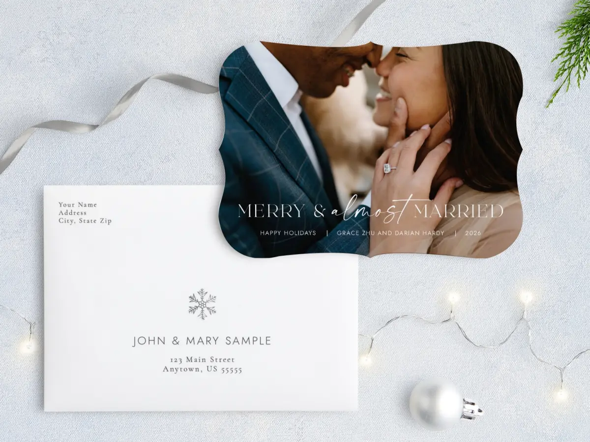 Front with Envelope Design